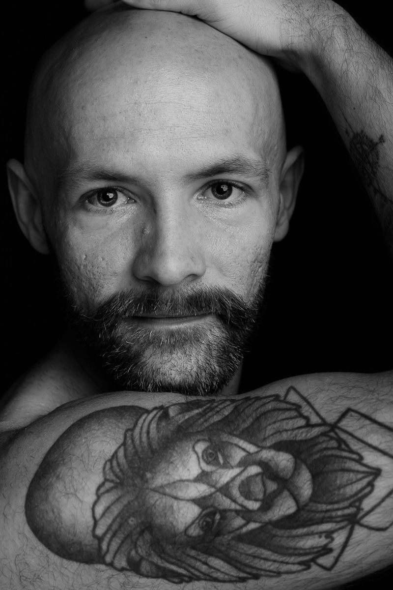 Silverheart projekt fotograficzny tatuaż w portrecie