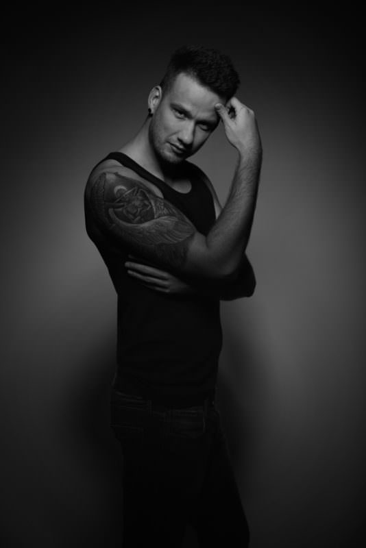 Silverheart projekt fotograficzny tatuaż w portrecie