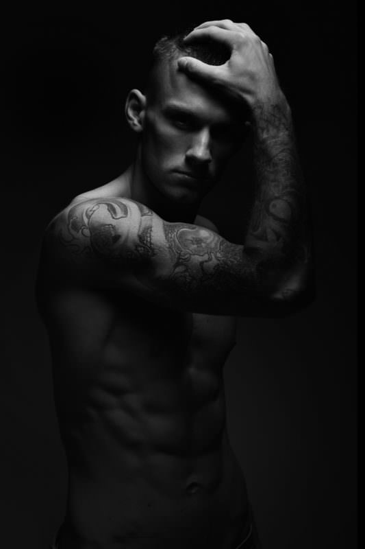 Silverheart projekt fotograficzny tatuaż w portrecie