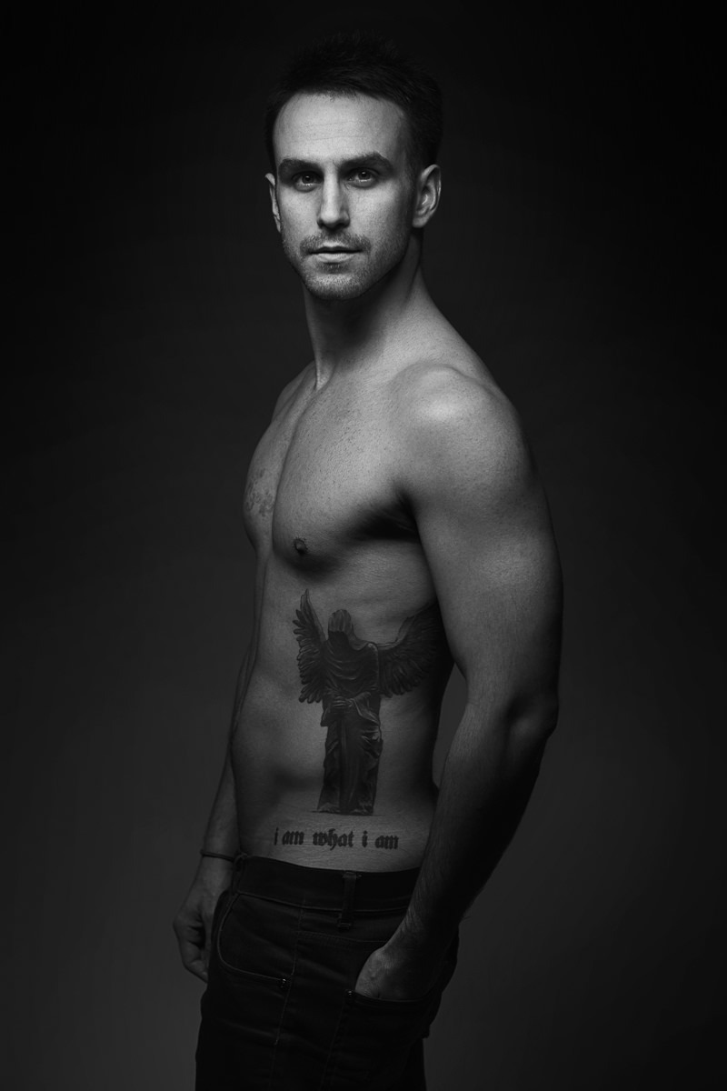 Silverheart projekt fotograficzny tatuaż w portrecie