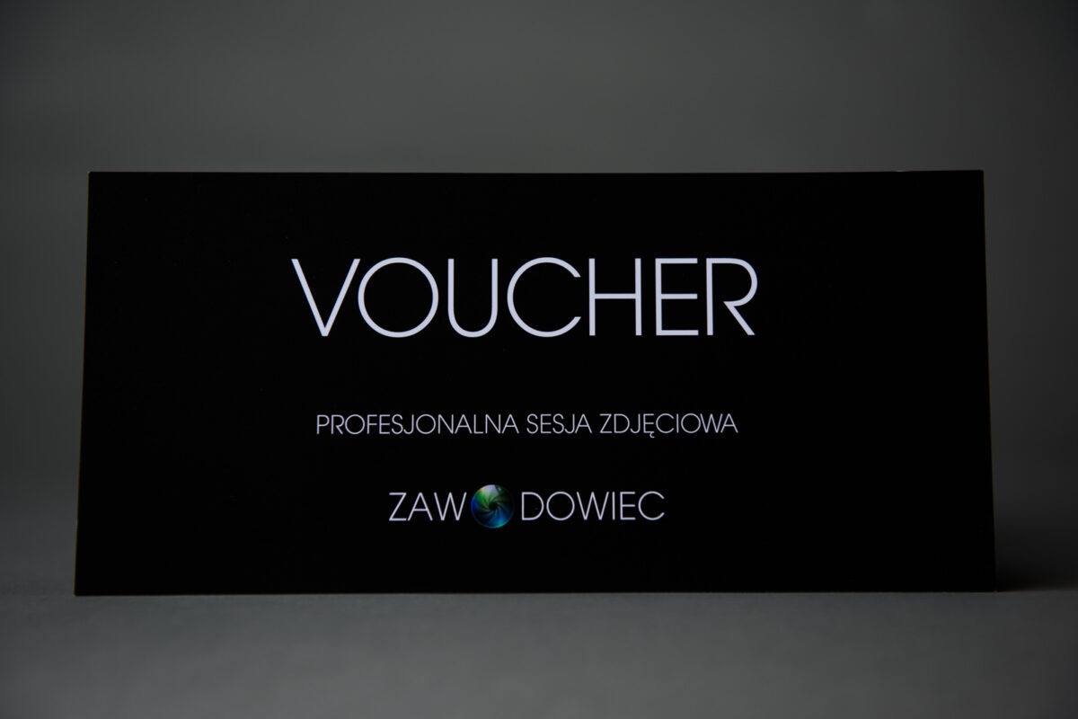 voucher NA SESJE FOTOGRAFICZNĄ