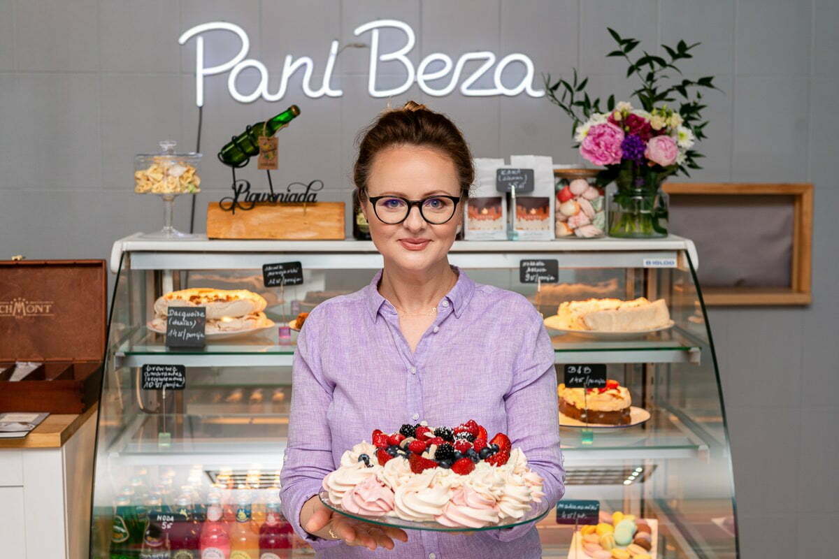 Pani Beza - sesja dla kawiarni 1 zdjęcie wizerunkowe Pani Beza