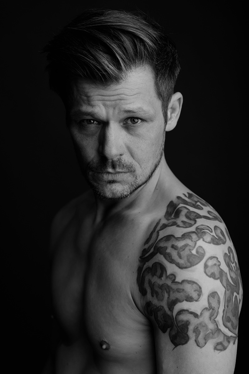 Silverheart projekt fotograficzny tatuaż w portrecie